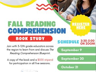 Reading Comprehension Book Study