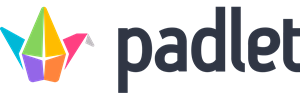 multi-colored padlet logo